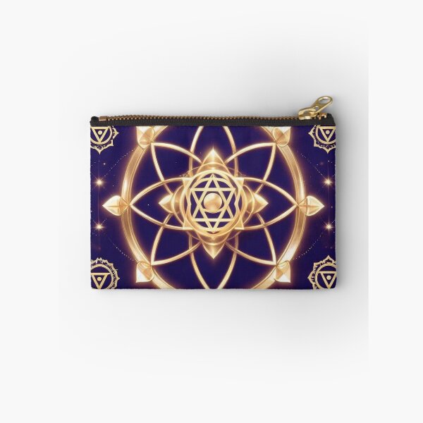Item preview, Golden Mandala of Divine Balance — Sacred Geometry Illumination designed and sold by ArtivaNest.
