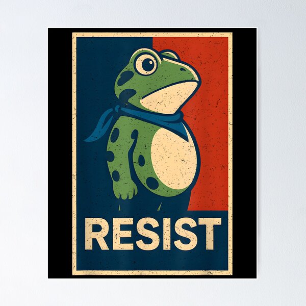 Item preview, Portland Frog Protest Resist for Men and Women designed and sold by SidneyFoxXFArt.
