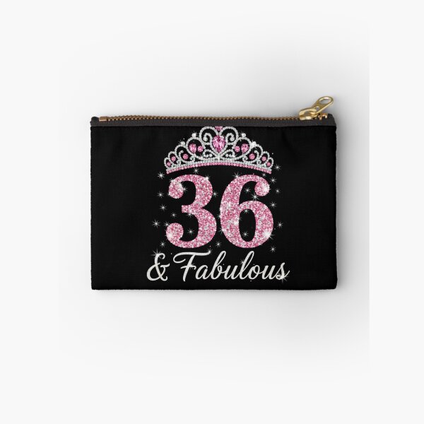 Item preview, Women’s 36 and Fabulous | 36th Birthday Crown Design | Elegant Pink Gold Celebration Gift | 36th Birthday designed and sold by svarupa.