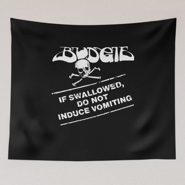 Item preview, budgie band Retro 80S Lyrics 90S Music Tour Punk Vintage Song Rock Band Funny 70S Popular Album designed and sold by VeronicaJimenre.