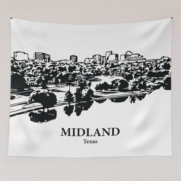 Item preview, Midland - Texas designed and sold by Lakeric Cityscapes.