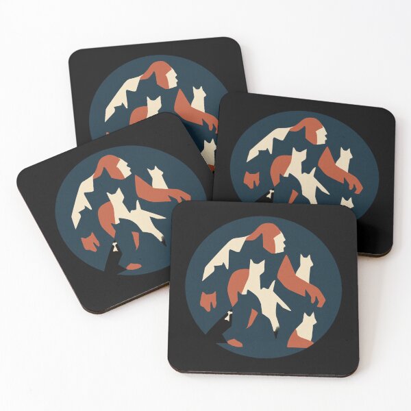 Item preview, Bigfoot Cats Artwork designed and sold by Planetporridge.