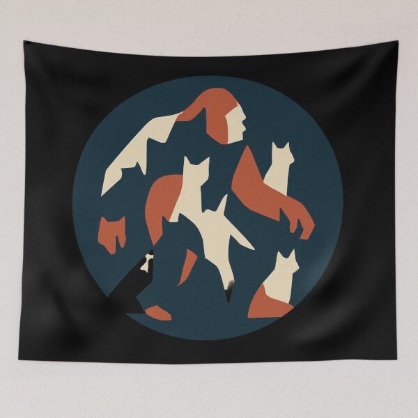 Item preview, Bigfoot Cats Artwork designed and sold by Planetporridge.