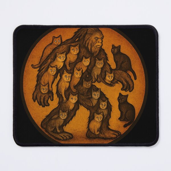 Item preview, Bigfoot Covered in Cats designed and sold by Planetporridge.