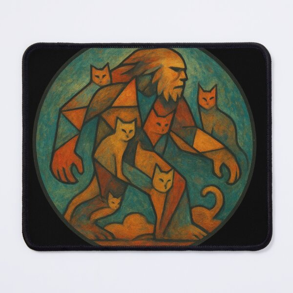 Item preview, Bigfoot With Cats designed and sold by Planetporridge.