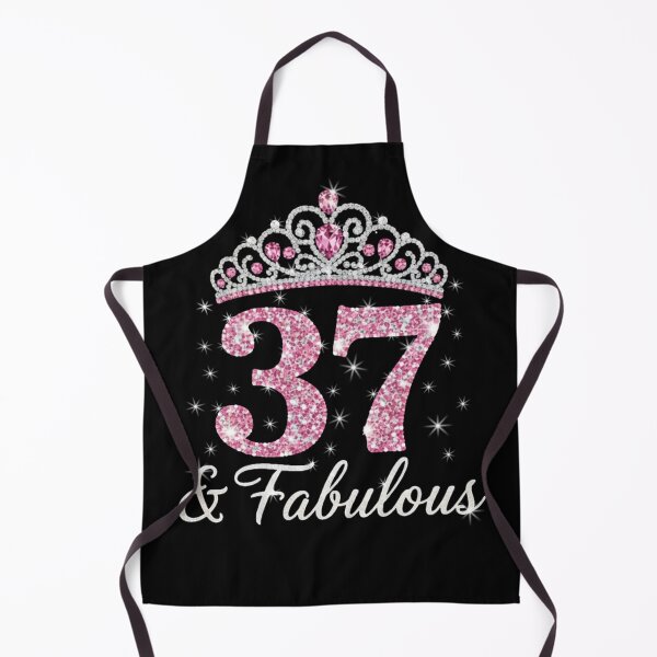 Item preview, Women’s 37 and Fabulous | 37th Birthday Crown Design | Elegant Pink Gold Celebration Gift | 37th Birthday designed and sold by svarupa.