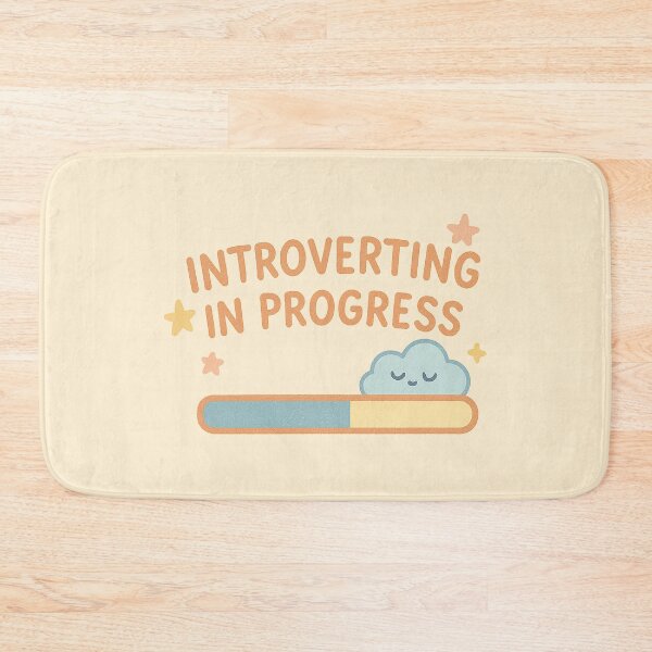 Item preview, Introverting In Progress designed and sold by Buzzworthy Threads.