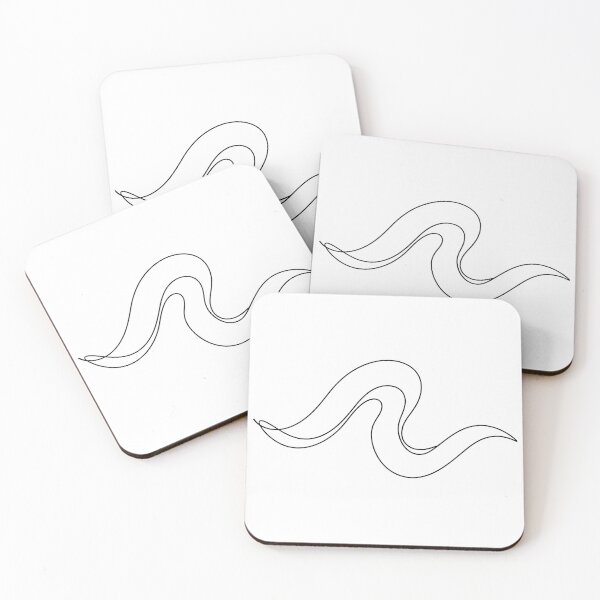 Item preview, Continuous Line Abstract Wave designed and sold by Le Grand Requin.