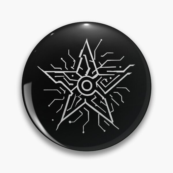 Item preview, Cyber Sigil Star designed and sold by Planetporridge.
