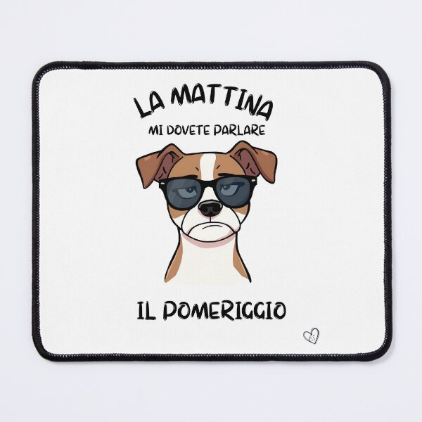 Item preview, Grumpy Jack Russell Morning Mood designed and sold by eslovable.