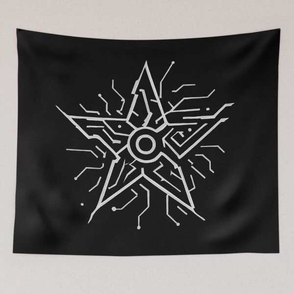 Item preview, Cyber Sigil Star designed and sold by Planetporridge.