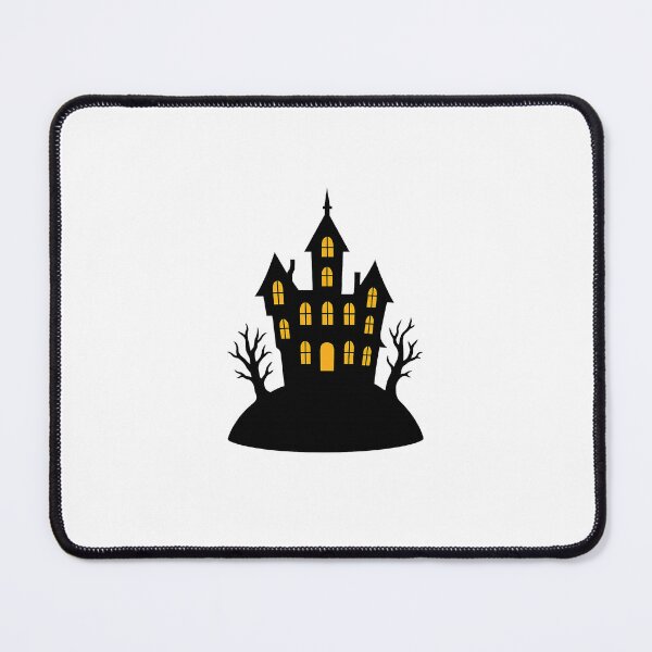 Item preview, Haunted Hill Manor – Glowing Halloween Silhouette designed and sold by BoldApparel.