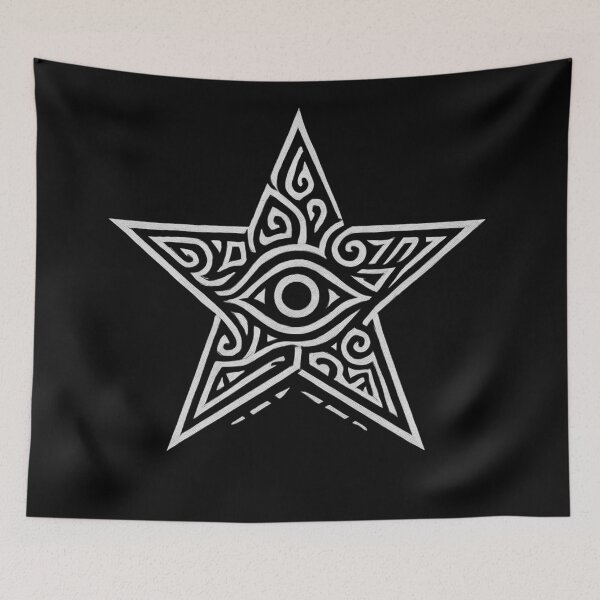 Item preview, Cyber Sigil Tribal Star designed and sold by Planetporridge.