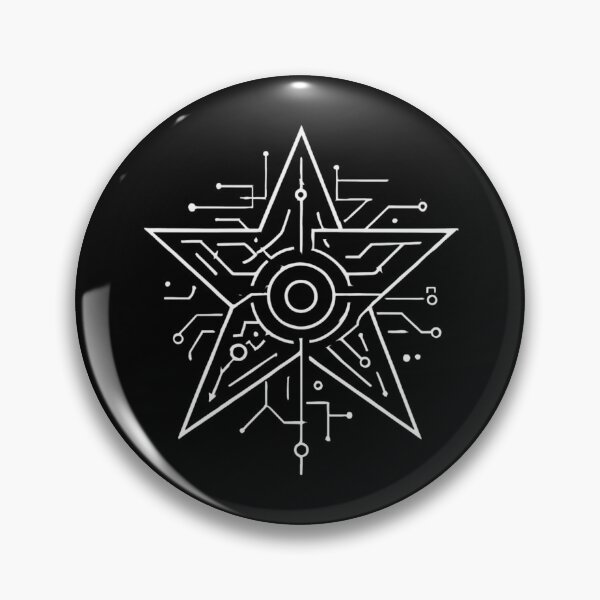 Item preview, Cyber Sigil Star Art designed and sold by Planetporridge.