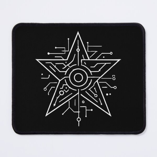 Item preview, Cyber Sigil Star Art designed and sold by Planetporridge.
