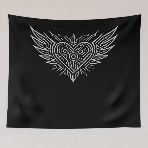 Item preview, Cyber Sigil Heart designed and sold by Planetporridge.