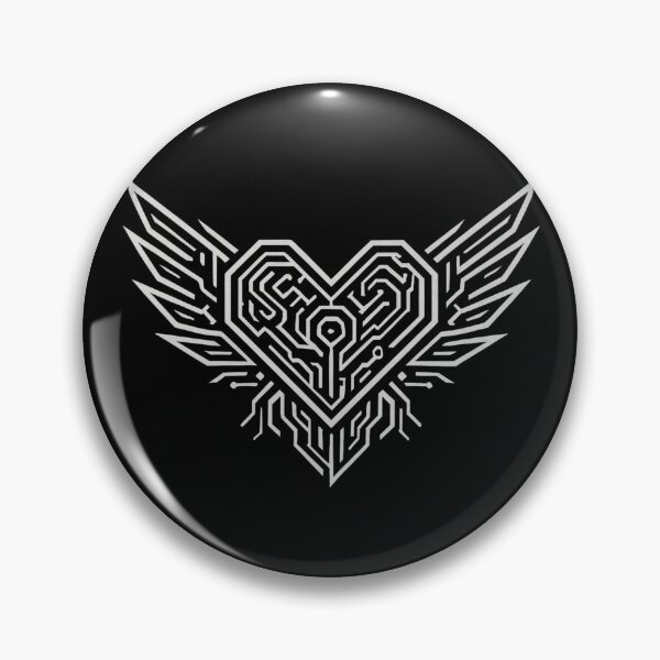 Item preview, Cyber Sigil Heart Art designed and sold by Planetporridge.