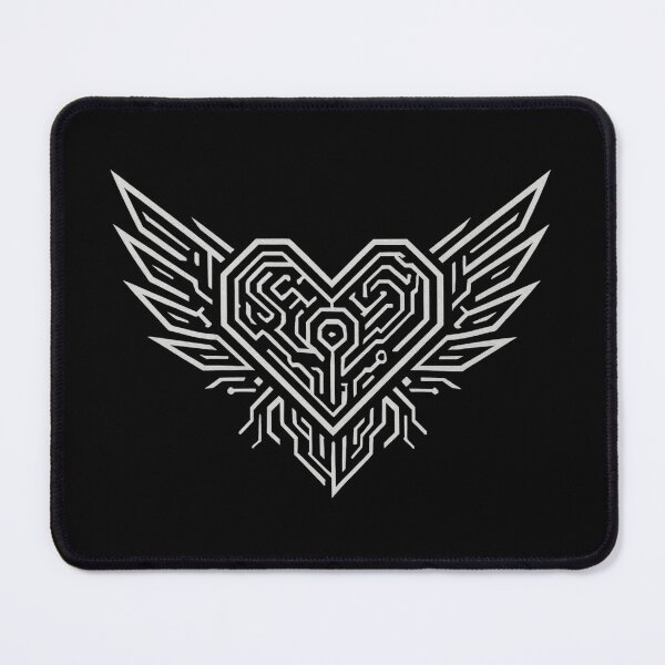 Item preview, Cyber Sigil Heart Art designed and sold by Planetporridge.