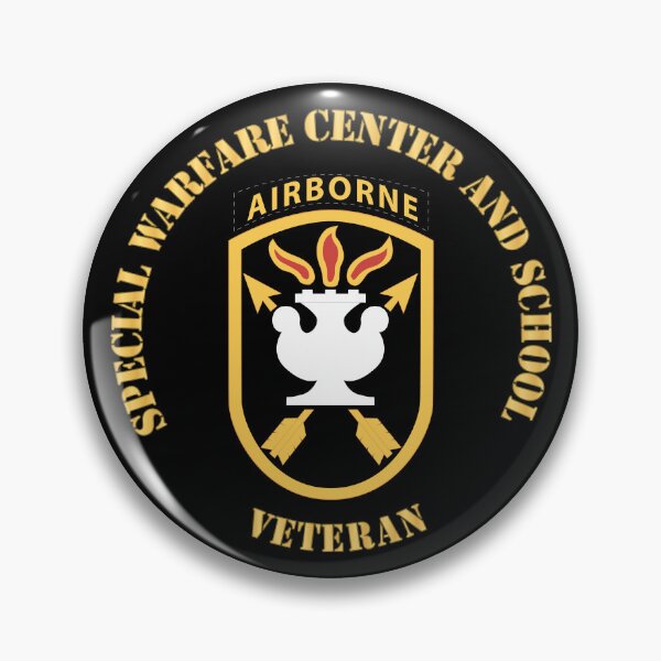 Item preview, SOF - JFKSWCS -  SSI - Veteran wo Backgrnd X 300 designed and sold by Military Insignia Products.