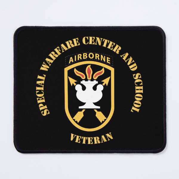 Item preview, SOF - JFKSWCS -  SSI - Veteran wo Backgrnd X 300 designed and sold by Military Insignia Products.