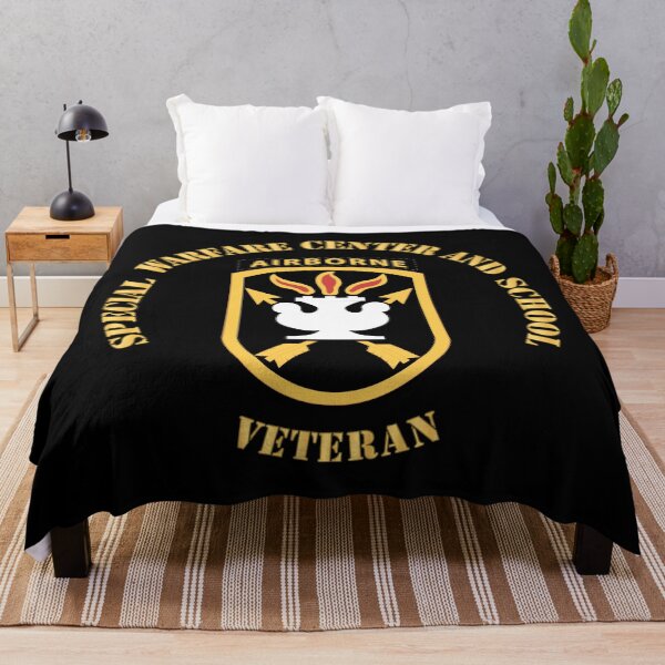Item preview, SOF - JFKSWCS -  SSI - Veteran wo Backgrnd X 300 designed and sold by Military Insignia Products.