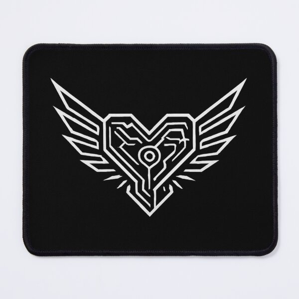 Item preview, Cyber Sigil Heart With Wings designed and sold by Planetporridge.
