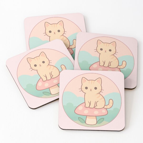 Item preview, Cat With Mushroom designed and sold by Planetporridge.