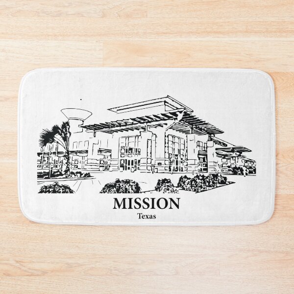 Item preview, Mission - Texas designed and sold by Lakeric Cityscapes.