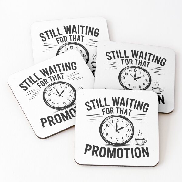 Item preview, Still Waiting For Promotion designed and sold by NicolasGlowArt.