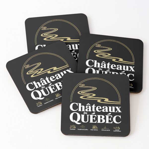 Item preview, Timeless Québec Architecture with Golden Arch and River Motif designed and sold by SplashTastic.