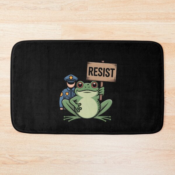 Item preview, Resist Frog Portland Protest designed and sold by Avenius Graphics.