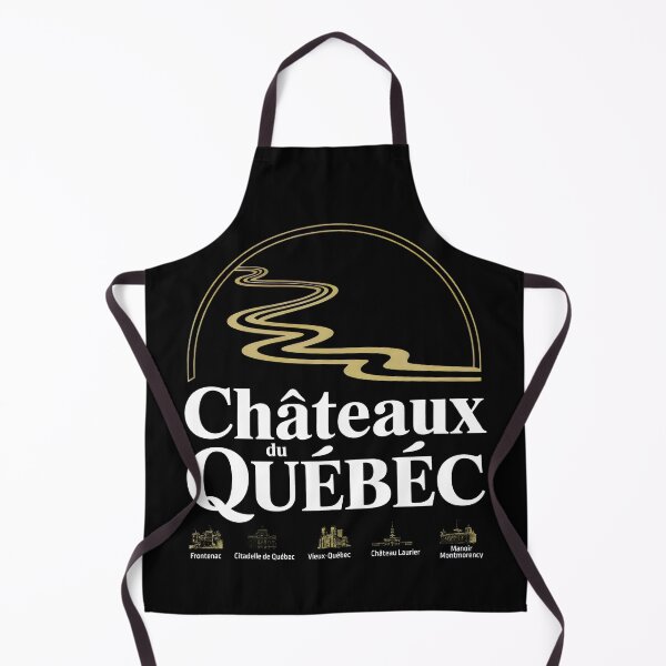 Item preview, Timeless Québec Architecture with Golden Arch and River Motif designed and sold by SplashTastic.