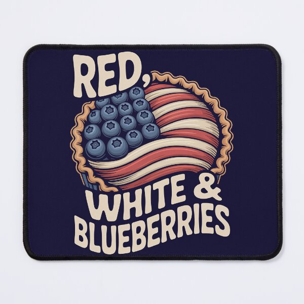 Item preview, Red White and Blueberries Patriotic Humor for Men & Women designed and sold by Estrytee.