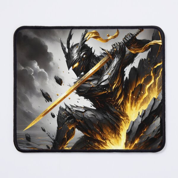 Item preview, Obsidian Warrior, Ai Generated Art  designed and sold by ACC .