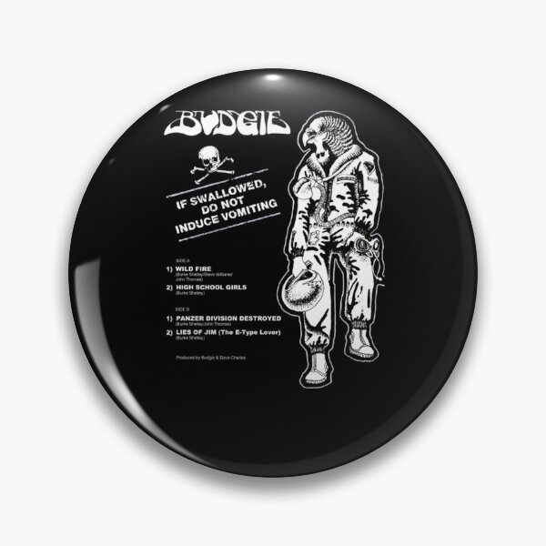 Item preview, Budgie Band Song Tour Band Lyrics Retro Punk Rock Popular Album Music designed and sold by VeronicaJimenre.