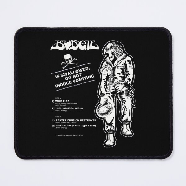 Item preview, Budgie Band Song Tour Band Lyrics Retro Punk Rock Popular Album Music designed and sold by VeronicaJimenre.