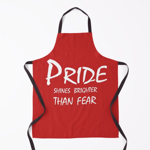 Item preview, Pride Shines Brighter Than Fear – Bold Confidence Quote Design designed and sold by ArtNestVerse.