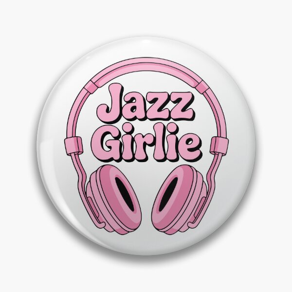 Item preview, Jazz Girlie! Pink Jazz Music Girl designed and sold by PMCreative.