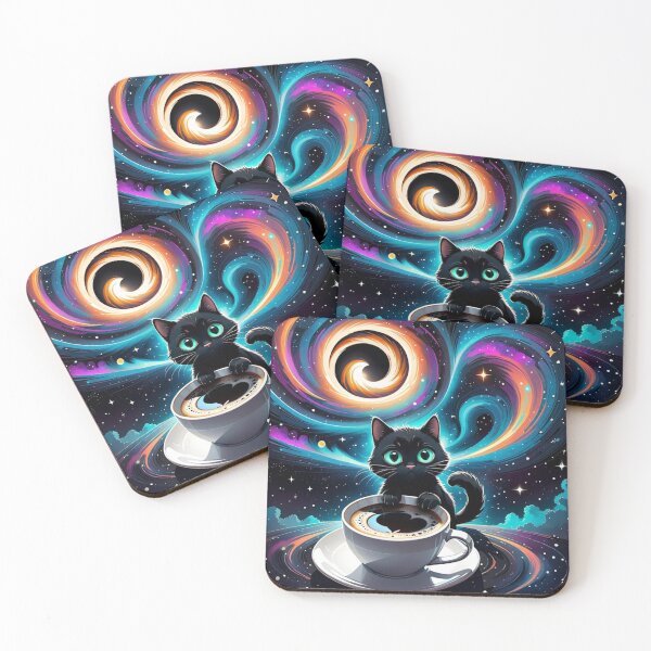 Item preview, Cats & Coffee aka Caffeine Vibes designed and sold by mrf2thed.