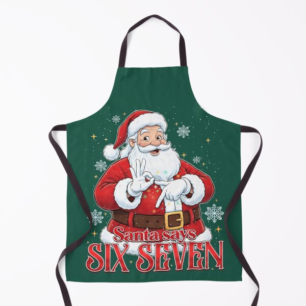 Item preview, Funny Six Seven Meme Christmas Santa Png, Viral Funny Santa Saying 6 7 designed and sold by BancaJone.