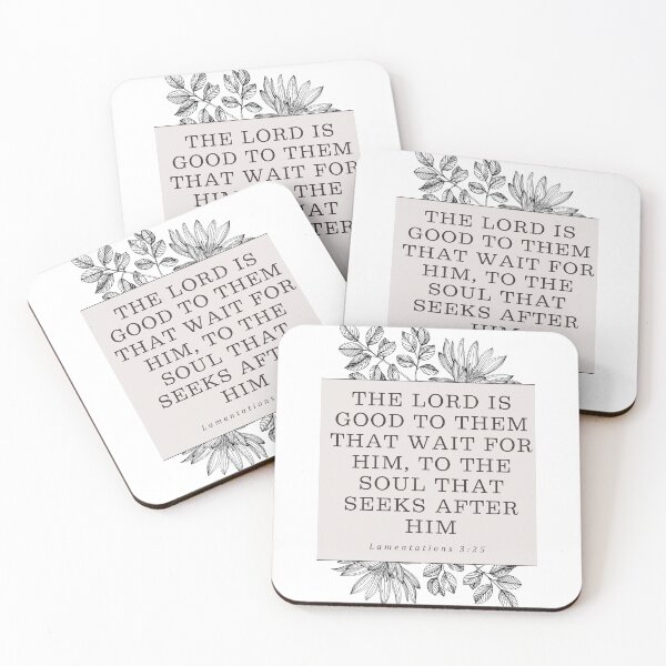 Item preview, Lamentations 3:25 designed and sold by Undonemadenew.