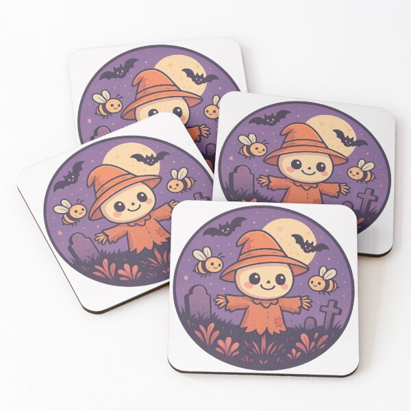 Item preview, Halloween Horror Cute Scarecrow designed and sold by Planetporridge.