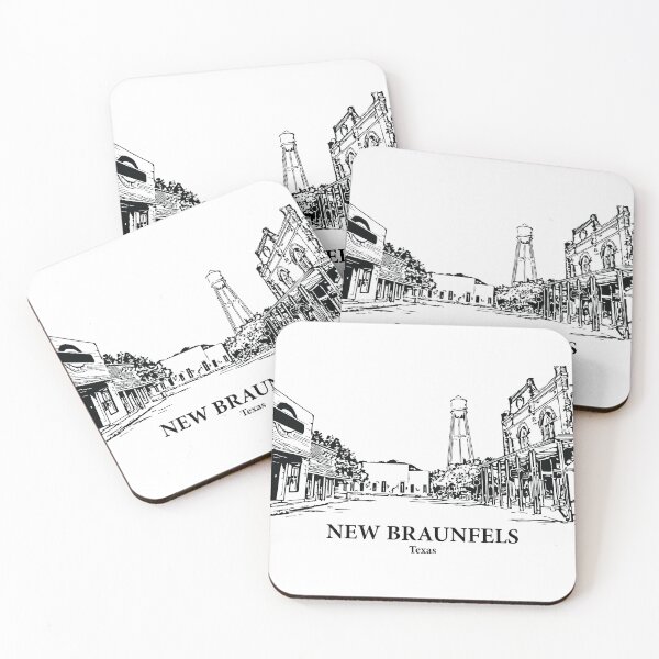 Item preview, New Braunfels - Texas designed and sold by Lakeric Cityscapes.
