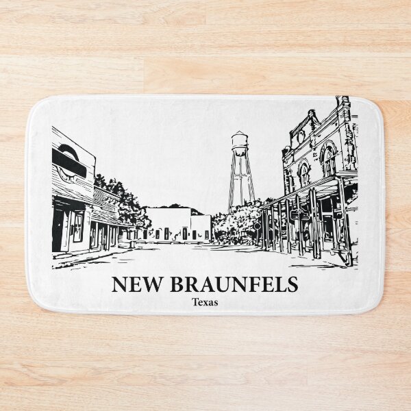 Item preview, New Braunfels - Texas designed and sold by Lakeric Cityscapes.