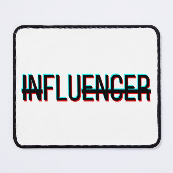 Item preview, Anti-Influencer Glitch Art Strikethrough Design designed and sold by RDproject.