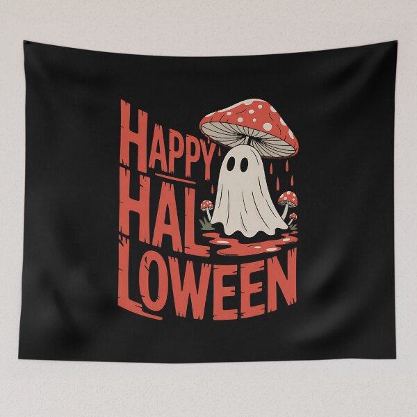 Item preview, Happy Halloween Ghost designed and sold by BakeryDozen.