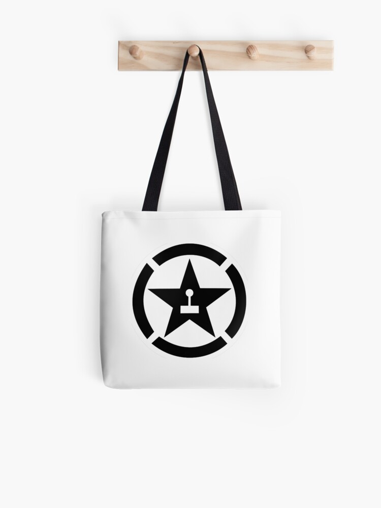 Lets Play Achievement Hunter Tote Bag By Hawyaer Redbubble