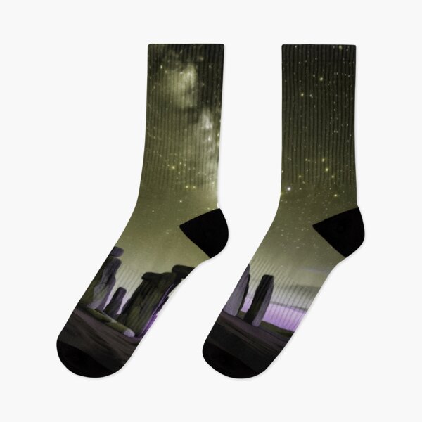 Item preview, stonehenge at night blended photo like art design designed and sold by SmashingDeals.