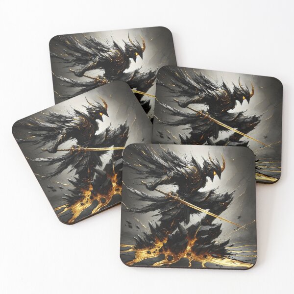 Item preview, Obsidian Warrior, Ai Generated Art  designed and sold by ACC .