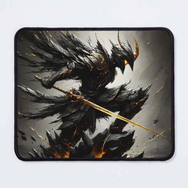 Item preview, Obsidian Warrior, Ai Generated Art  designed and sold by ACC .